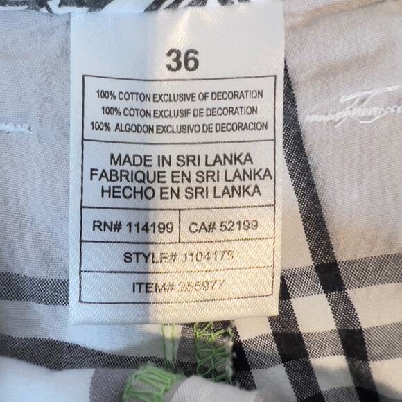 QuikSilver Edition Hybrid Short Men W36* All Cotton Black Grey Plaid Skater Surf - Picture 3 of 16